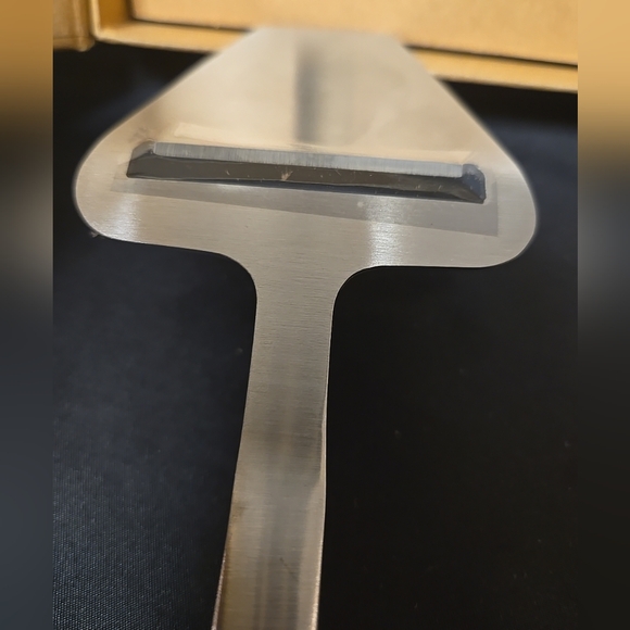 2pc Silver Cheese Knife & Slicer Peeler Set Made With Stainless Steel - Picture 6 of 16